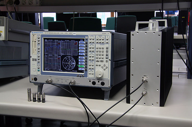 Messung mit Rohde & Schwarz ZVRE